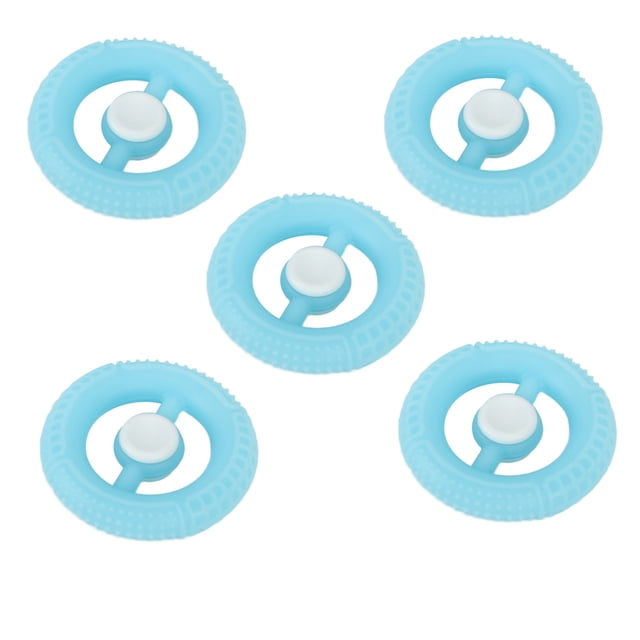 5 Pcs Poignées Rondes Rotatives Poignées Rondes Rotatives, Anneaux de Poignées Rondes en Silicone pour Entraîneur de Doigts Jouet Cercle pour Poignet Jouet de Jeu Circulaire Rétrocaveuses