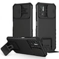 thumbnail image 2 of For Xiaomi POCO M3 Pro Case Slide Camera Shockproof Armor Stand Phone Case For Poco M 3 M3 Pro Pocophone M3Pro PocoM3 Back Cover blue For Poco M3, 2 of 6