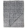 "Kids N Such Minky Baby Blanket 30"" x 40"" - HerringBone Pattern - Soft Swaddle Blanket for Newborns and Toddlers - Best for Boys or Girls Crib Bedding, and Nursery - Plush Double Layer Fleece Fabri