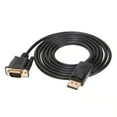 thumbnail image 2 of 1080P 2m Gold-Plated Display Port to VGA Adapter Docking Male to Male Cable Hub, 2 of 7