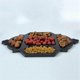 thumbnail image 4 of Eid Mubarak Wooden Tray, Ramadan Snack Tray Dessert Pastry Tray Gold, 4 of 5