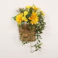 thumbnail image 2 of Cesta Colgante De Gipsófila Y Girasol Muy Vendida, Para Colgar En La Pared, Adorno Para La Puerta, Simulación De Flor, Margarita Decorativa, 2 of 8