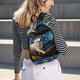 thumbnail image 5 of Disketp Vintage Starry Sky Labrador A print Canvas Backpack Lightweight Travel Daypack Student Rucksack Laptop Backpack-, 5 of 5