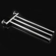 thumbnail image 2 of Wifehelper Swivel Towel Bar Bathroom Wall Mounted Towel Rack Swing out Rotating Hanger Towel Holder Storage Organizer Space Saving for Bathroom(3 Arms) EOTVIA NO, 2 of 4