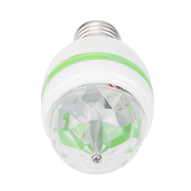 Encendiendo E27 RGB LED Bombilla 3W Rotación Crystal Magic Ball Stage Party DJ Disco Light Lamparas Likrtyny Para estrenar