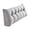 Light Gray, variant on Leeye Back Cushion Large Triangular Headboard Bed Rest Reading Backrest Positioning Support 60x50x20cm Blue for Sofa Couch Bedroom Living Room
