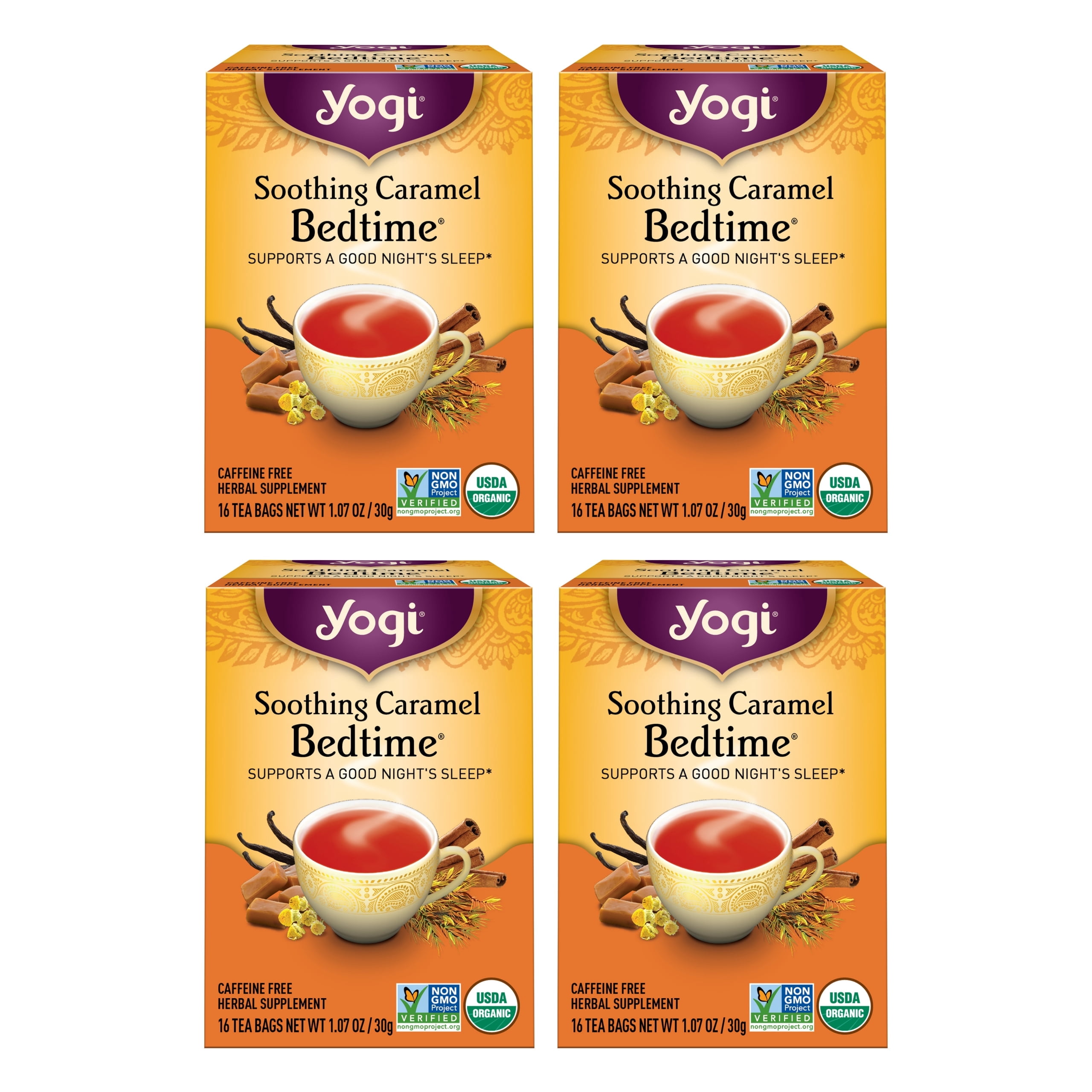 Yogi DeTox Herbal Tea Bags - Support Digestion & Cleansing, 4