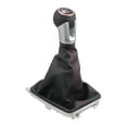 thumbnail image 1 of Perilla de Cambio Manual de 6 Velocidades con Funda - Perilla de Cambio para VW Golf 7 GTI 13-17 de Cuero Sintético, 1 of 7