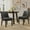 Charcoal, variant on Charcoal Fabric Dining Chair Pair - Solid Wood Frame Durability, Design Blend, Comfortable Seating Surface, 300lb Weight Limit, Easy Assembly Guide Chairs ( Of 2), Wood, Fusion, Seat, 25.25" Package