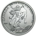 thumbnail image 1 of 2015 Canada 1/2 oz Silver Calgary Stampede (Scruffy), 1 of 2