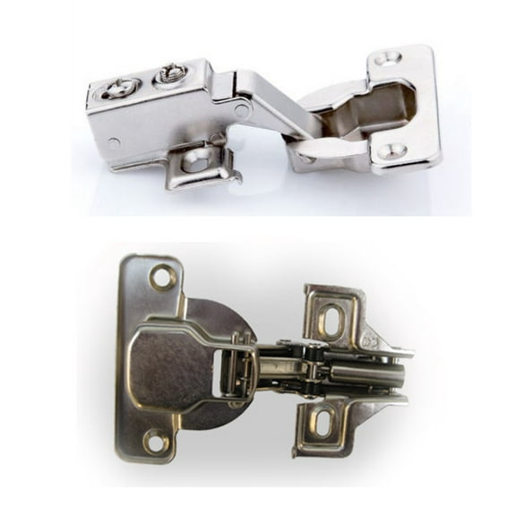 HnF Shop Dia 40mm Hydraulic Self-Close Kitchen Cabinet US Style Concealed Hinges for Face frame