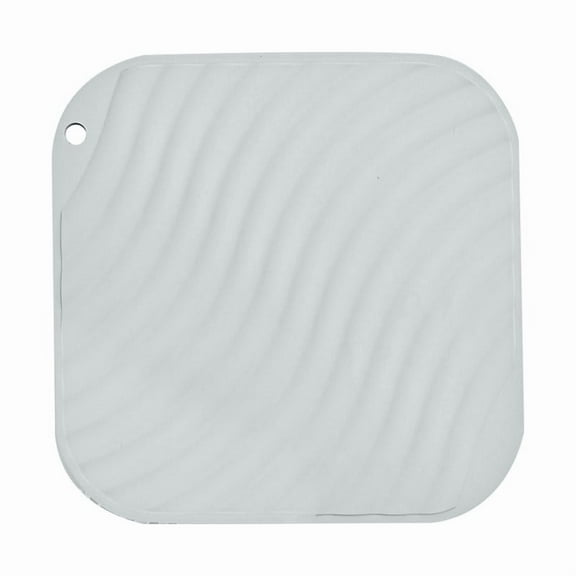 Heat Resistant Silicone Placemats, Non- Waterproof Table Mats for Dining Tables, Kitchen Heat Insulating Place Mats, Easy Clean Rubber Table Decor, 7 Inch