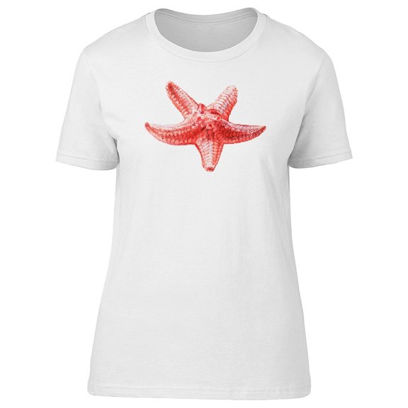 Red Starfish Drawing Tee Men's -Image by Shutterstock