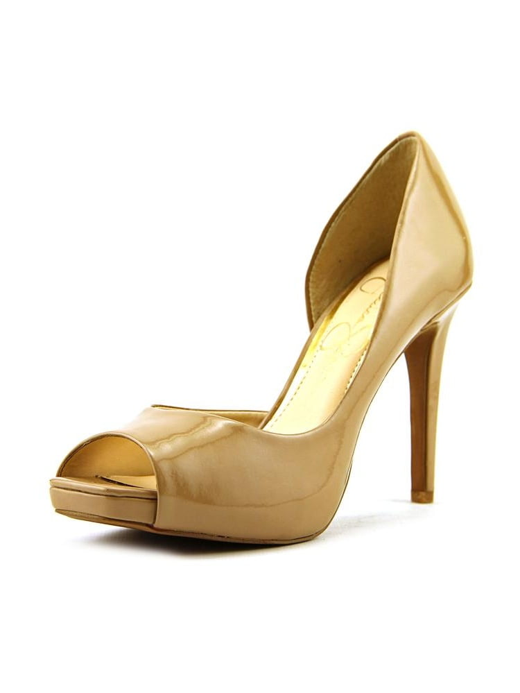 jessica simpson nude pumps