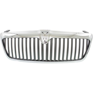 KUAFU Grille Compatible with 2006-2010 Ford Explorer 2007-2010 Ford Explorer Sport Trac Replacement for 8L2Z-8200-CA FO1200477 Plastic (ABS) Chrome