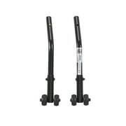 Angle View: Drive Medical Cruiser III Anti Tippers with Wheels, 1 Pair