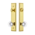 thumbnail image 2 of Grandeur Carbor_Tp_Eset_238 Carre Solid Brass Tall Plate Single Cylinder Keyed Entry Set -, 2 of 6