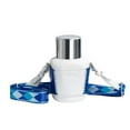 thumbnail image 1 of Naiovety Vacío de acero inoxidable 3 en 1 Aislante 420 ml Hogar Oficina Compras Aspirador Taza Vasos con correa cruzada Teteras Blanco, 1 of 6