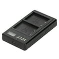 LCD Display Screen Lithium Battery Double Charge Charger USB Charging