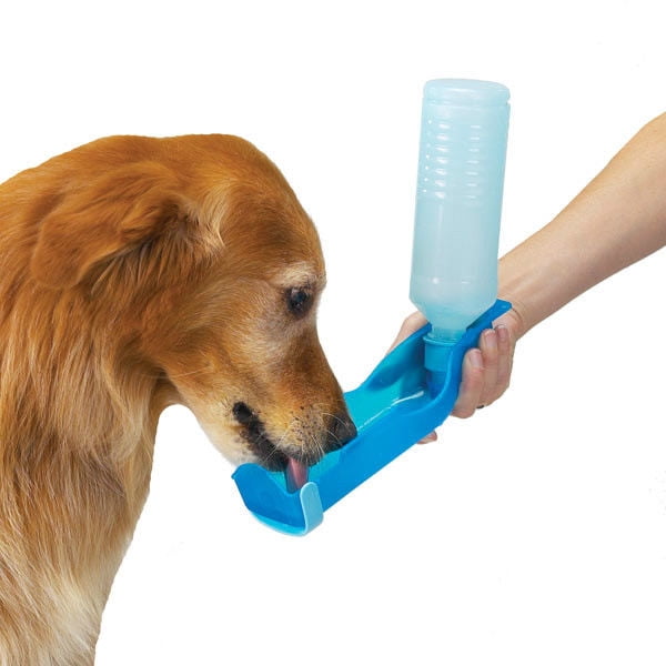 dog water bottle stand holder