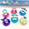 thumbnail image 4 of Figura mini original de Sanrio Kuromi Cinnamoroll Pochacco Melody Hellokitty Purin Swimming Circle Series Modelo Estatua Muñeca Juguete Gif, 4 of 5