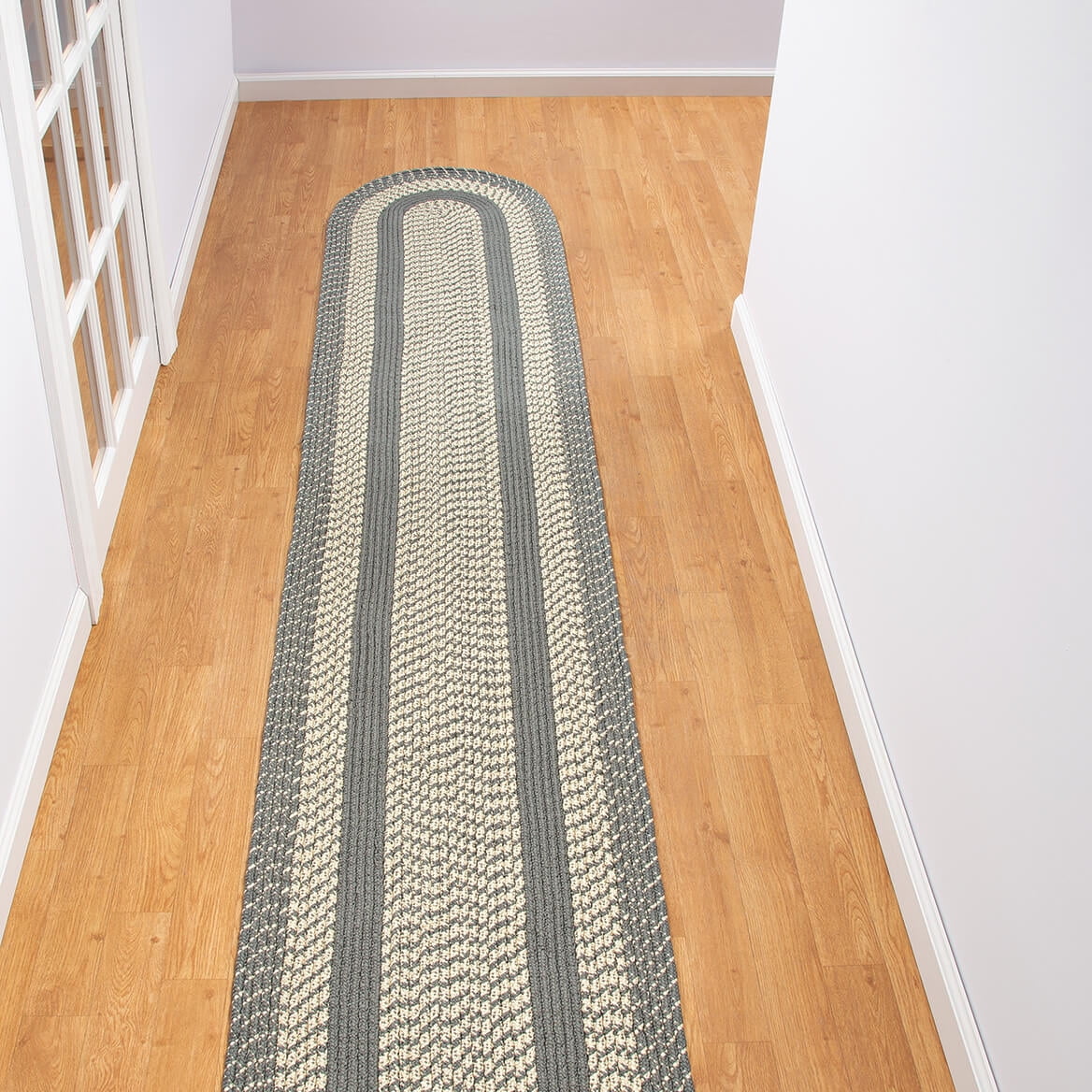 Two-Tone Country Braided Rug by OakRidge