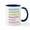 White/Navy Inside, variant on CafePress - Amazing Social Worker Mugs - 11 oz Ceramic Mug - Novelty Coffee Tea Cup
