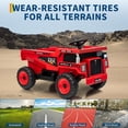 thumbnail image 4 of 12V Ride-On Dump Truck with Remote Control, Electric Dump Bed & Shovel, 4 of 7