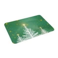thumbnail image 2 of Fotbe Extra Durable Door Mat - Dirt Trapping Outdoor Welcome Mats - Non-Slip Outdoor Door Mats - Low Profile Front Door Mat - Indoor (16" x 24", Christmas Green ), 2 of 9