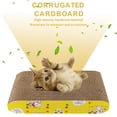 thumbnail image 2 of Rascador para mascotas con Catinp Cat-Scratcher Cartón Lounge-Bed Scratcher Pad, 2 of 8