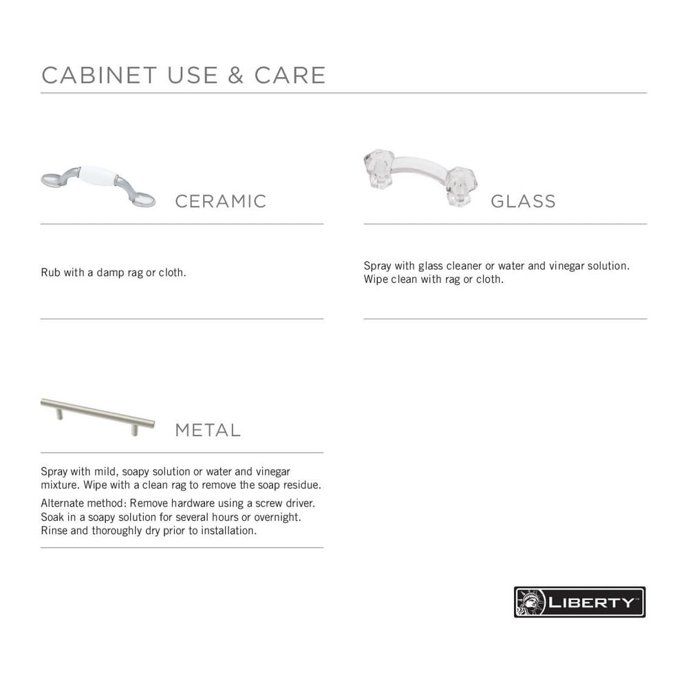Liberty 115mm Flat End Bar Pull, Stainless Steel