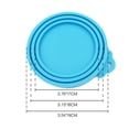 thumbnail image 2 of Paquete de 3 tapas para latas de comida para mascotas, tapas universales sin BPA y aptas para lavavajillas/cubiertas de silicona para latas de comida para perros y gatos, 2 of 8