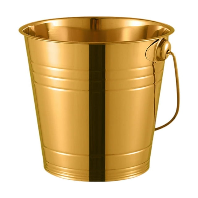 Cubo de hielo Cubo de champán Bañera de metal para bebidas Enfriamiento de bebidas Contenedor de hielo para vacaciones de verano Entretenido Buffet 3000ML