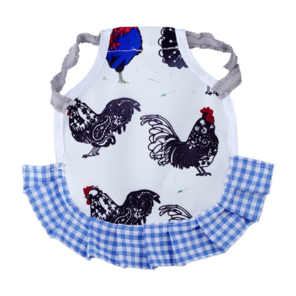 Chicken Saddle Apron Hen Jacket Wing Back Feather Protection Backyard Poultry 