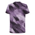 thumbnail image 3 of ZZwxWA Men's Tie Dye T-Shirt Oversized Gradient Color Short Sleeve Tops Summer Casual Crew Neck Pullover Loose Fit Tee Shirts, 3 of 4