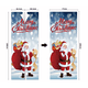 thumbnail image 4 of Pegatinas de puerta navideñas Pegatinas de árbol de Navidad simulado Pegatinas de pared con papel tapiz para decoración de fiestas festivas (Estilo 8), 4 of 5