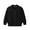 Black, variant on Rohuuque Boys Full Zip Hoodless Round Neck Sweatshirts Kids Zip Up Jackets 3 Years Black