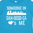 thumbnail image 4 of Inktastic San Diego Someone Loves Me Skyline Boys or Girls Toddler T-Shirt, 4 of 5
