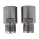 thumbnail image 2 of Bicicleta MTB Bike Pedal Extender Extensión Pernos Espaciadores Eje Manivela Pedal (Plata), 2 of 7