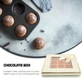 thumbnail image 6 of Chocolate Packaging Box Empty Chocolate Gift Box for Birthday Valentine Party, 6 of 8