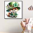 thumbnail image 4 of 5D DIY completo redondo taladro diamante pintura animal kit decoración del hogar arte arte, 4 of 9