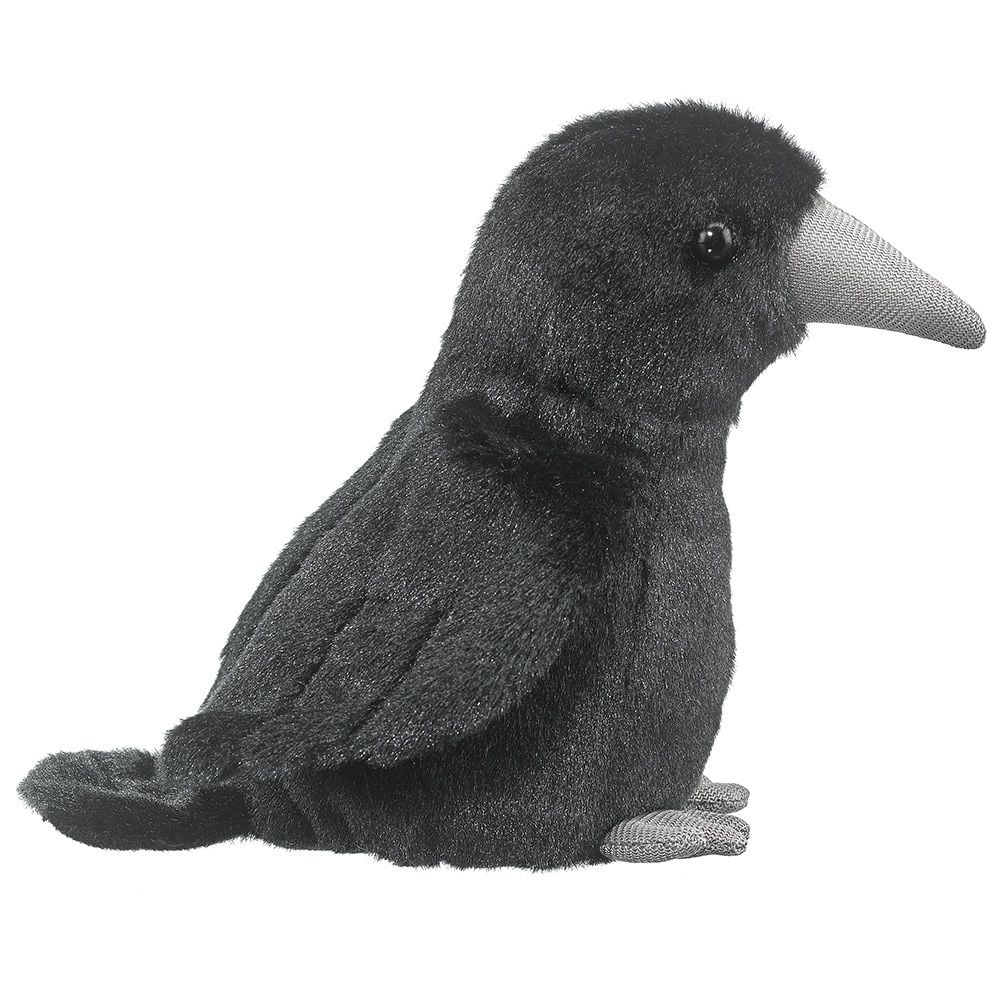 crow finger puppet