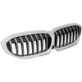 thumbnail image 3 of For 2019-2022 330i Front Grille Assembly Chrome 51137457041 BM1200303, 3 of 5