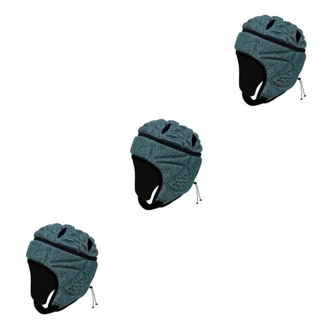 Naiovety EVA portero Rugby fútbol fútbol casco Rugby sombrero cabeza Protector guardia verde oscuro Type1 NO1