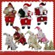 thumbnail image 3 of 35 cm postura sentada regalo muñeca de Papá Noel para la casa Feliz Navidad niños decoraciones grandes adornos de Navidad muñeca de Papá Noel juguete 1 comprador, 3 of 4