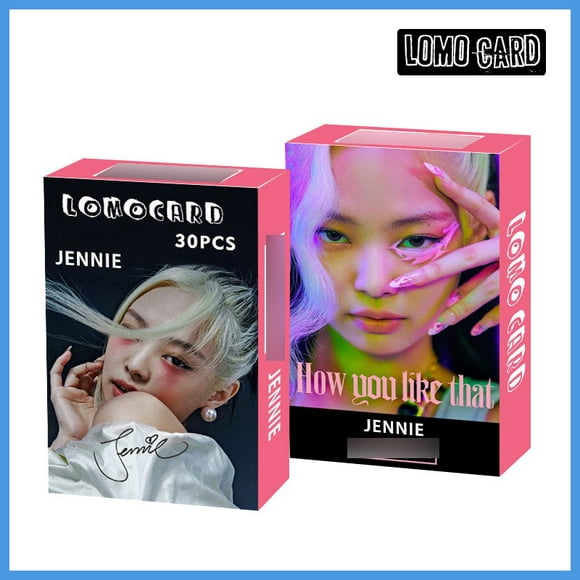 Amyove Kpop LISA JISOO JENNIE ROSE BLACKPINK Album LOMO Card Photocard Postcard