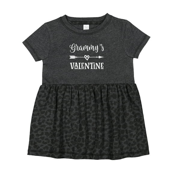 Inktastic Grammy Valentine Grandchild Girls Baby Dress