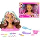 thumbnail image 1 of Muñeca Barbie Styling Head de cabello castaño oscuro con acceso para más de 20 personas., 1 of 6