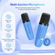 thumbnail image 5 of Máquina de Karaoke Portátil con 2 Micrófonos Inalámbricos - Altavoz Bluetooth con Luces para Fiestas, Regalo para Niños 4-12+ Años y Adultos - Ideal Navidad/Cumpleaños (Azul Marino), 5 of 5