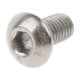 thumbnail image 5 of Tornillos de Hueca Hexagonal con Cabeza de Botón 20x Perno M3 X 6 Mm / 8 Mm, 5 of 9